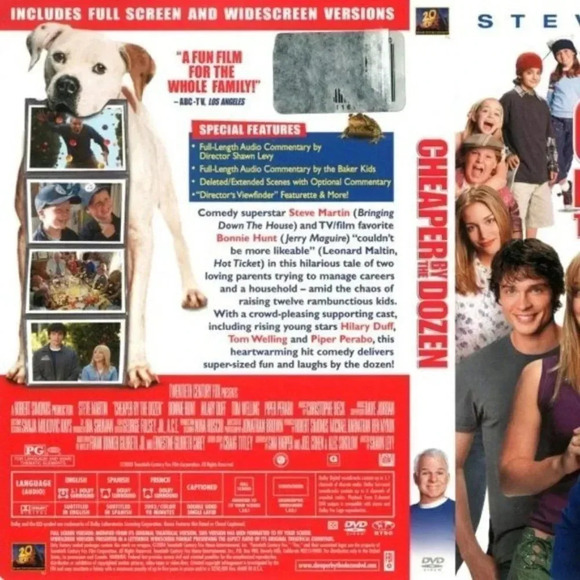 Cheaper By The Dozen (DVD) - Picture 2 of 2